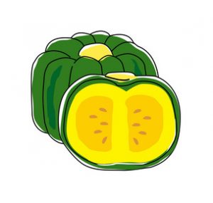季節の野菜、かぼちゃ（夏）